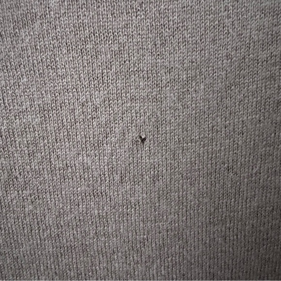 Comptoir Des Cotonniers flawed 100% cashmere sweater tan Size Small - Picture 4 of 11